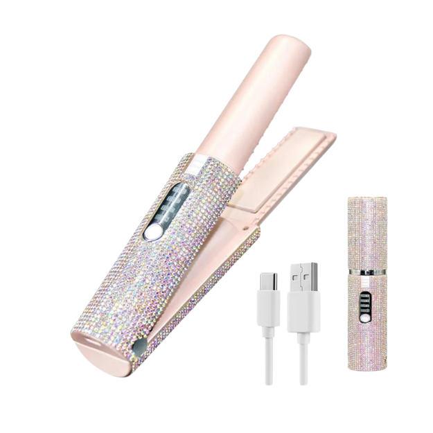 Portable Bling Flat Iron